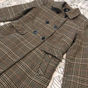 Houndstooth coat